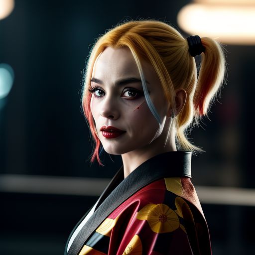 Harley-Quinn-wearing-a-kimono-69
