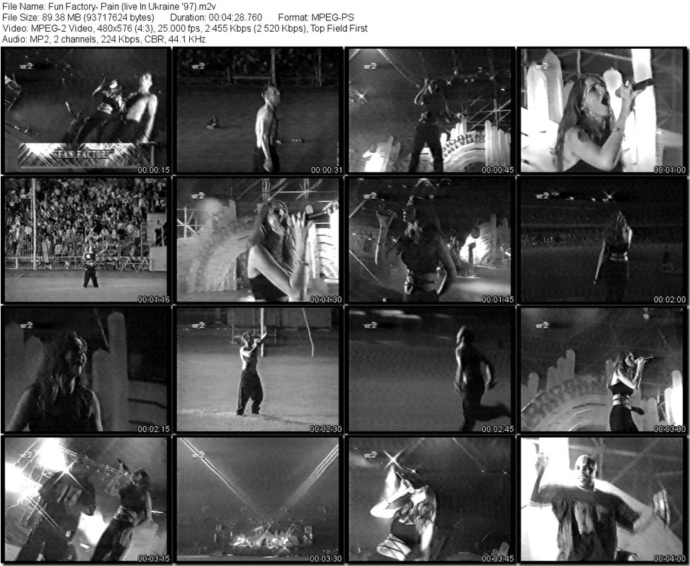 Fun Factory- Pain (live In Ukraine '97).m2v_tn