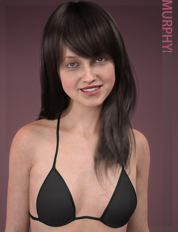 Murphy HD & Signature Smile HD Expression for Genesis 8 Female