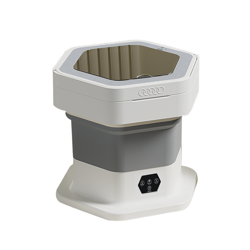 8L Mini Foldable Washing Machine Electric Small Washer for Underwear, Socks