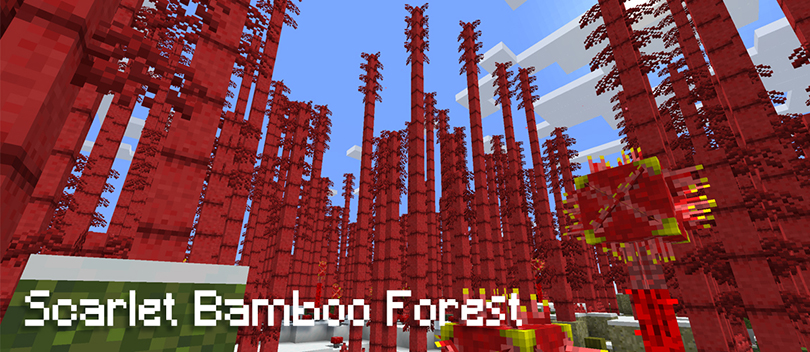 scarlet bamboo forest