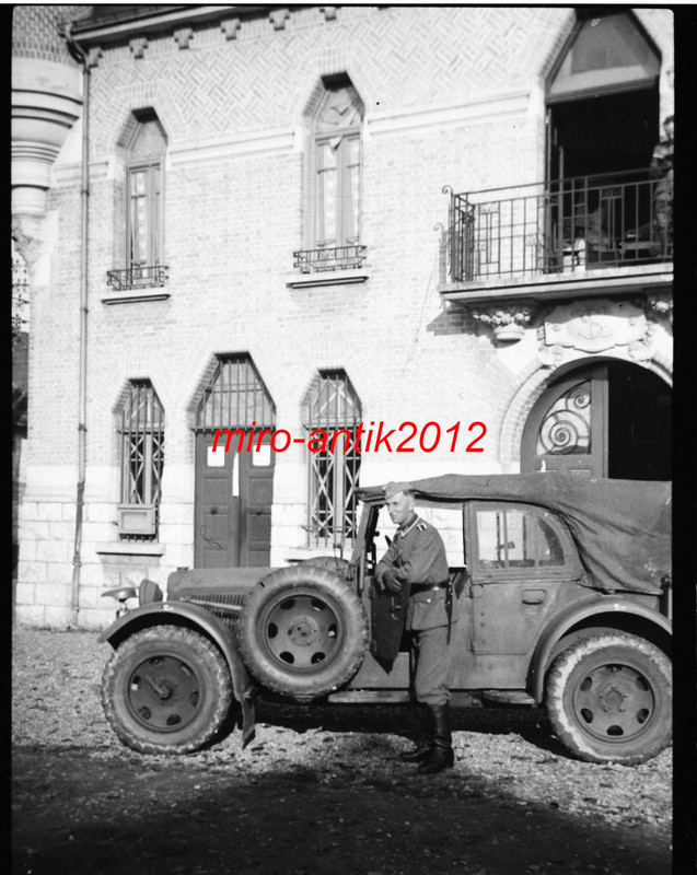 Wehrmacht, Frankreich, Soldat, PKW, Kübelwagen