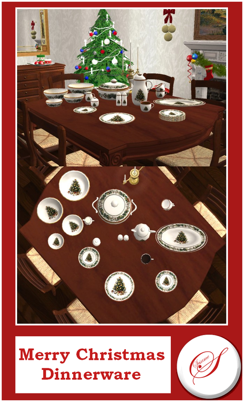 Merry Christmas Dinnerware set