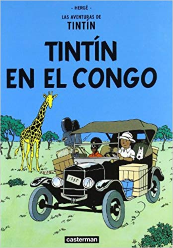 Portada - Tintin en el Congo