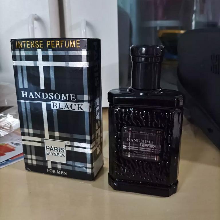 Perfume Handsome Black – Masculino – Paris Elysees 100ml