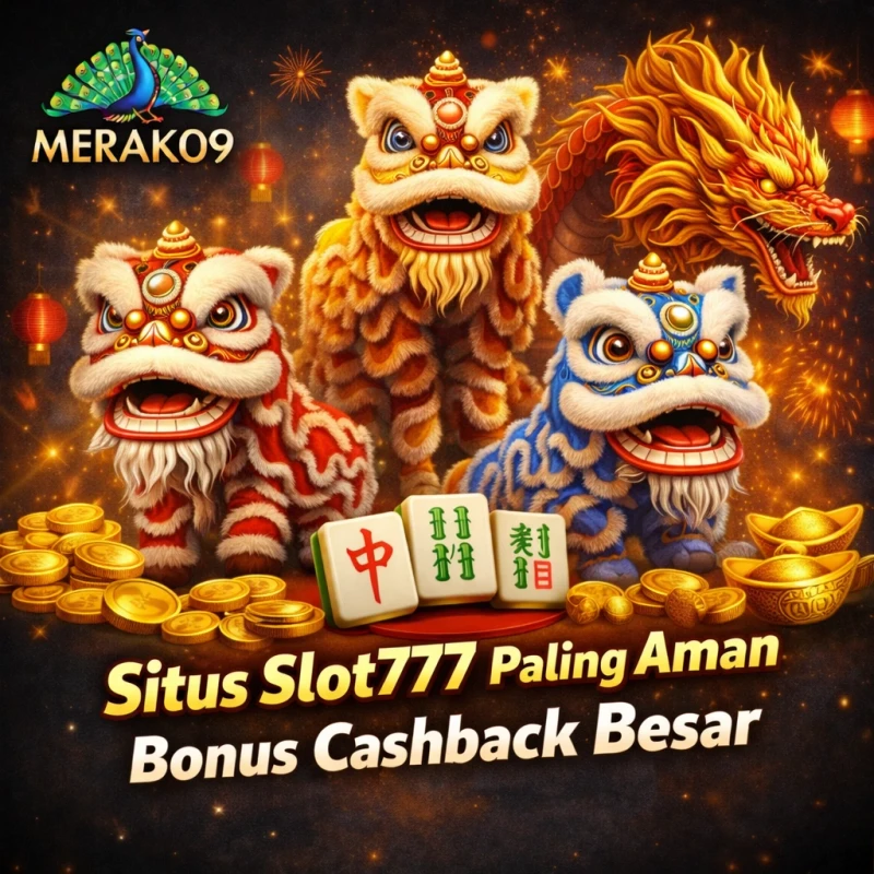 MERAK09 > Situs Slot777 Paling Aman Bonus Cashback Besar image 1