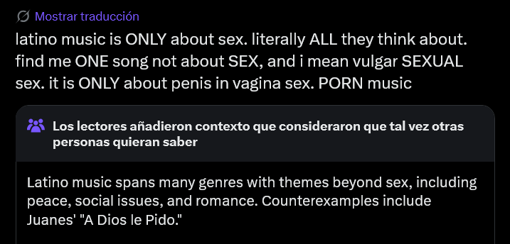 Screenshot 2026 08 03 at 17 14 36 𝖒𝖔𝖌𝖌𝖎𝖓𝖌 en X latino music is ONLY about sex literally ALL they th