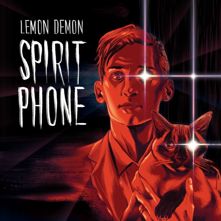 Spirit Phone by Lemon Demon album cover