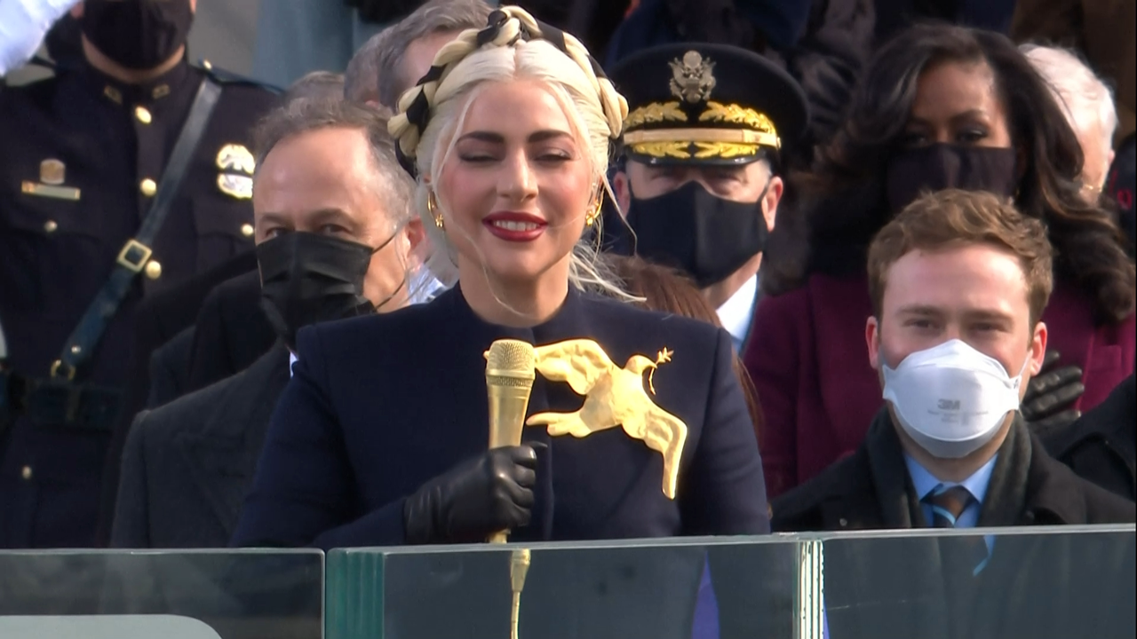 Lady Gaga - The Star-Spangled Banner,Inauguration of Joe Biden,Jan 20, 2021(FEED-1080i-MPA2.0-@rt-v-
