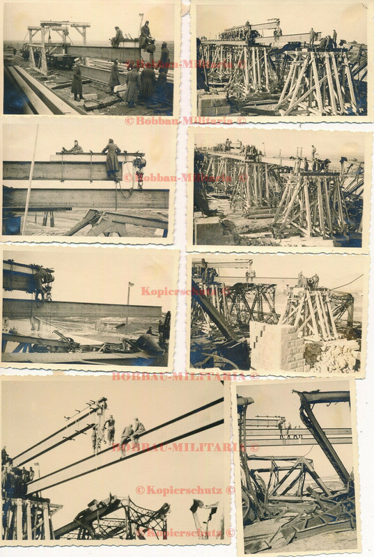 Ukraine Wassilkowka Woltschja Samara Bau der Eisenbahn Brücke Eis.Pio.Regt.1f