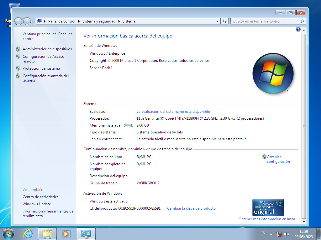 Windows 7 SP1 Ultimate 14en1 x64 OEM ESD (Solo ESPAÑOL) 03-05-2023-15-29-39