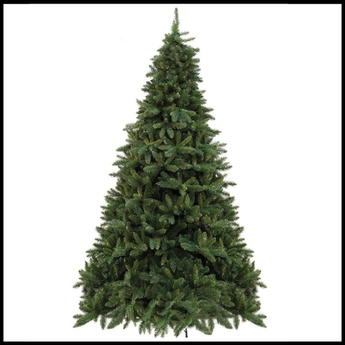 ALBERO DI NATALE FOLTO VOLUMINOSO EFFETTO REALISTICO ABETE VERDE MODELLO BAVIERA
