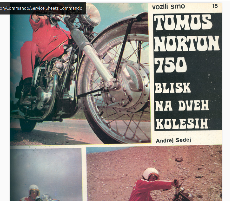 Norton Tomos Commando?