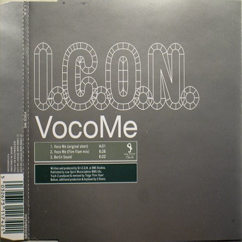 11/02/2023 - I.C.O.N. – Voco Me  (CD, Single)(Low Sense – FUTURESCD5)  1999 DJ-I-C-O-N-Voco-Me-CDM