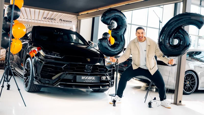 Рико Верхувен си подари Lamborghini за 300 000 евро 