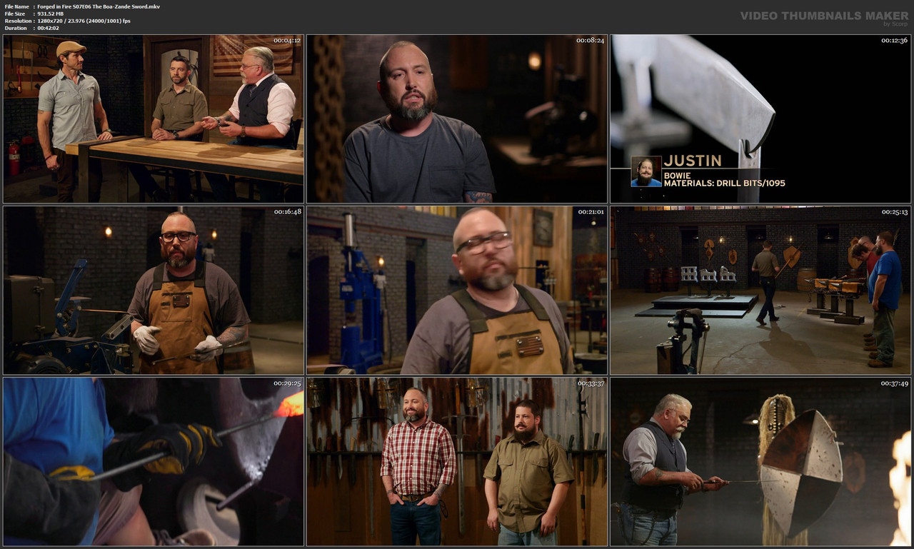 Forged in Fire S07E06 The Boa-Zande Sword.mkv