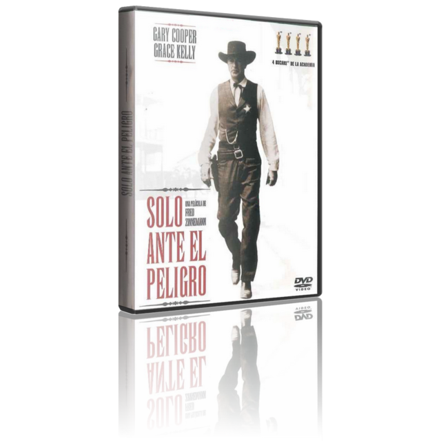 Portada - Solo Ante el Peligro [1952] [DVD5 Full] [Pal] [Cast/Ing] [Sub:Varios] [Western]