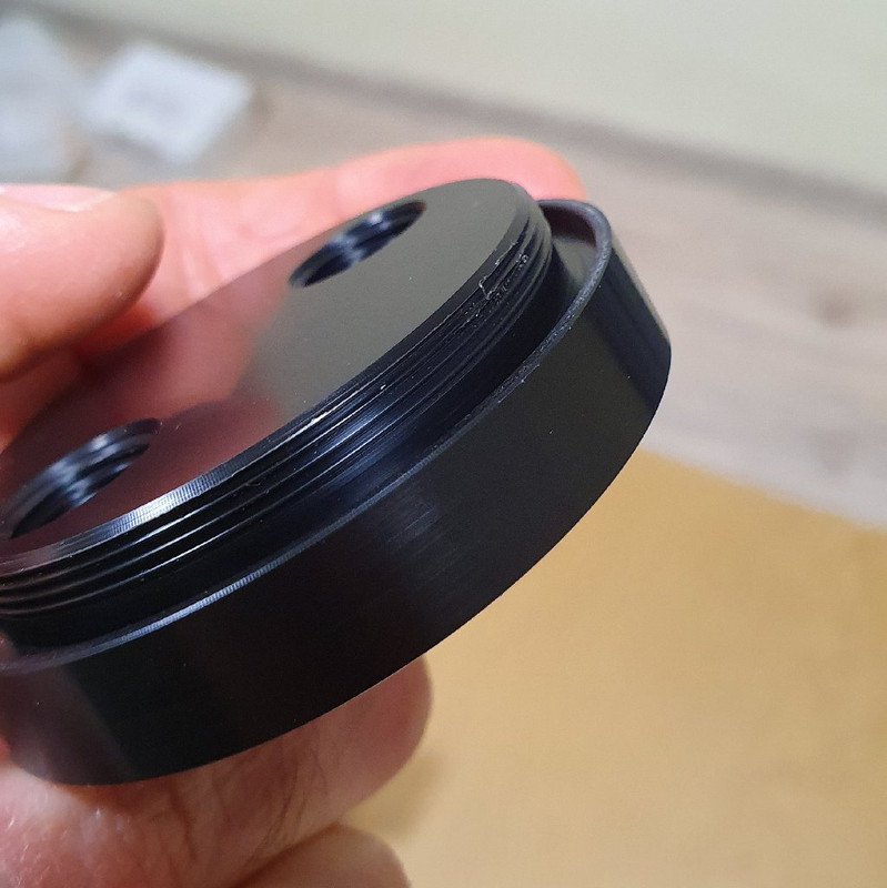 Bitspower Z-CAP III With G14 x2 (POM Version) BP-WTZPC3-BK