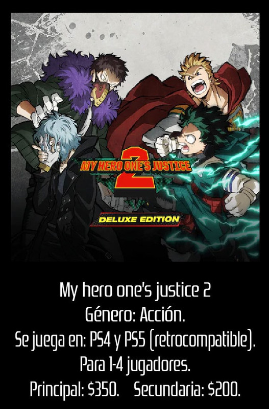 My Hero Ones Justice 2