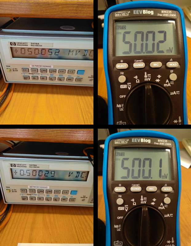 Calibration Voltages