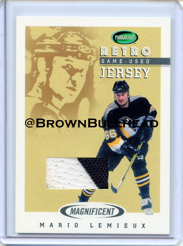 Magnificent Inserts MI-01 Mario Lemieux 2000-01 Season COPY 4A