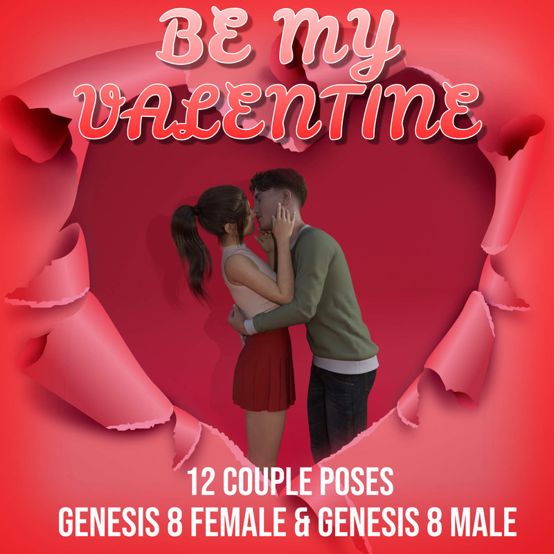 Be My Valentine – Pose Pack