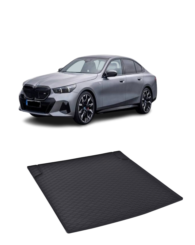 Tavita auto BMW Seria i5 Sedan 2024-prezent, protectie portbagaj, Cri-Flo, din cauciuc 100%, compatibil cu autoturismul BMW Seria i5 Sedan