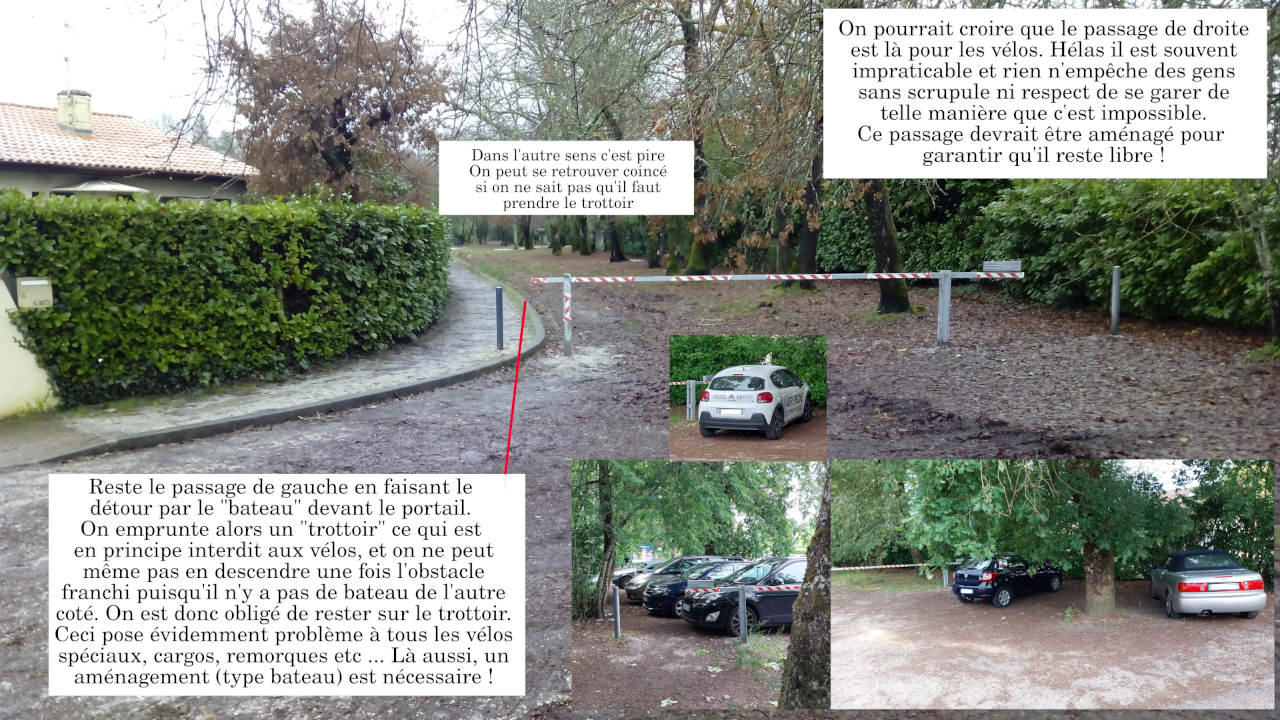 Les chemins ruraux et forestiers sont de base interdits aux cycles Abberation-Cyclable