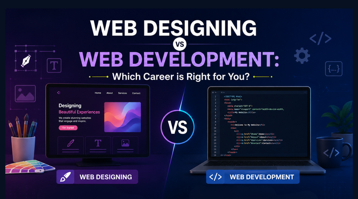 Web Designing vs Web Development: Which Career is Right for You?