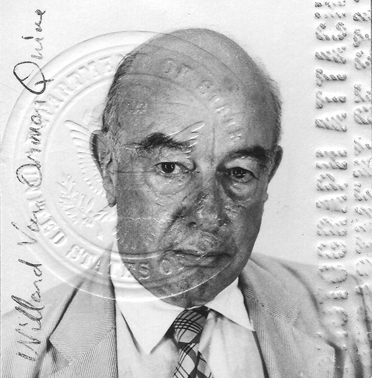 Wvq passport 1975 400dpi crop - Willard Van Orman Quine: Bibliografía