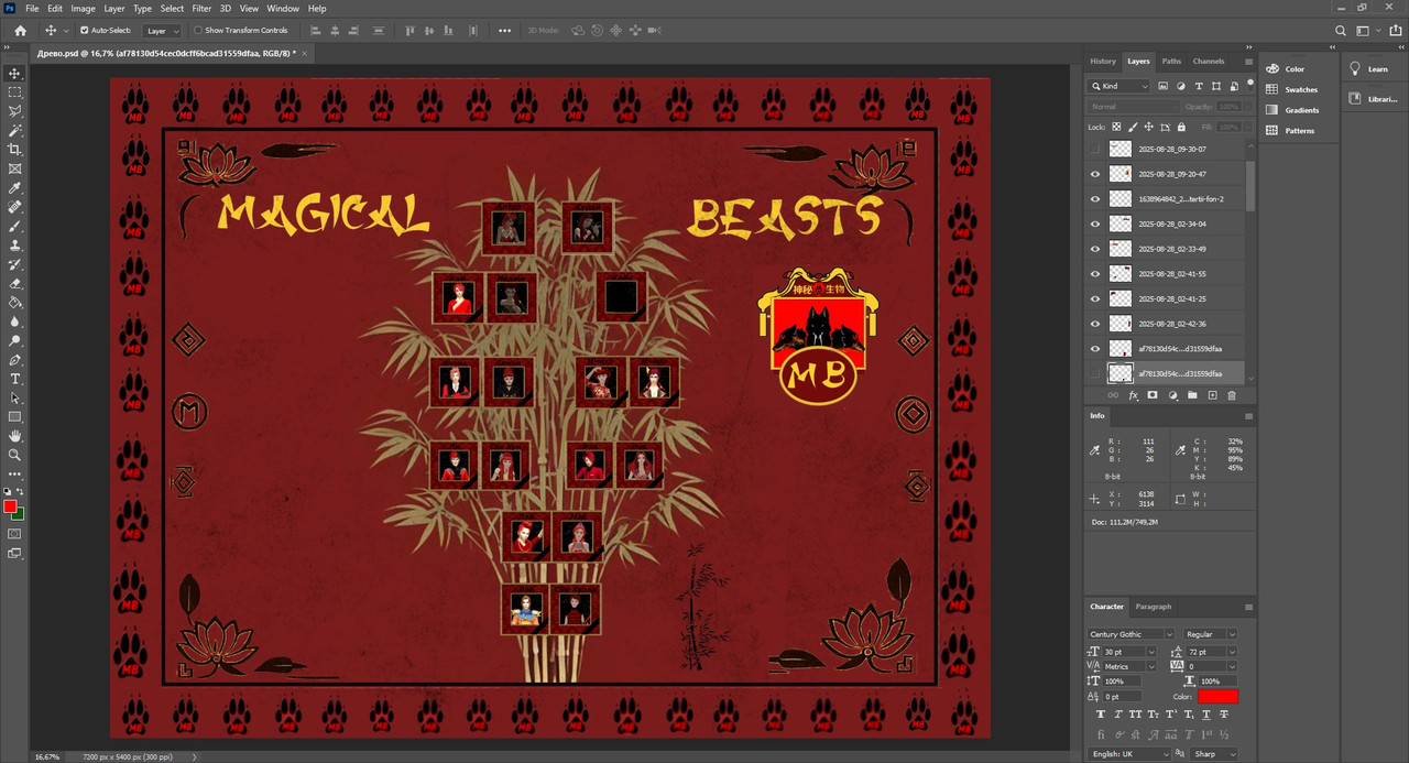 4.1.Ход работы древо 3