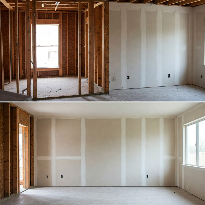 Drywall installation 3