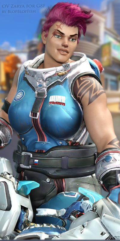 Zarya Overwatch For G8 Female Zarya Overwatch For G8 Female