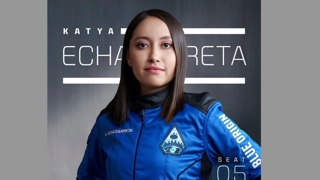 Reacción de la mexicana Katya Echazarreta al llegar al espacio se hace viral