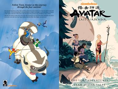 Avatar - The Last Airbender - The Lost Adventures & Team Avatar Tales Library Edition (2020)