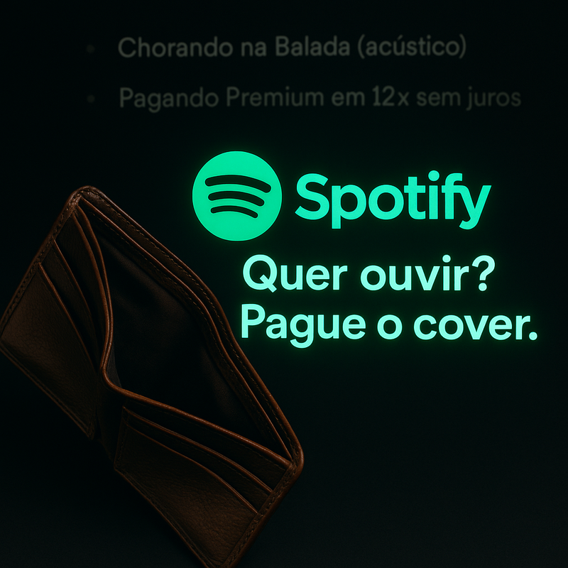 🎧 Spotify reajusta preços no Brasil: pague mais para ouvir o mesmo (ou quase isso)