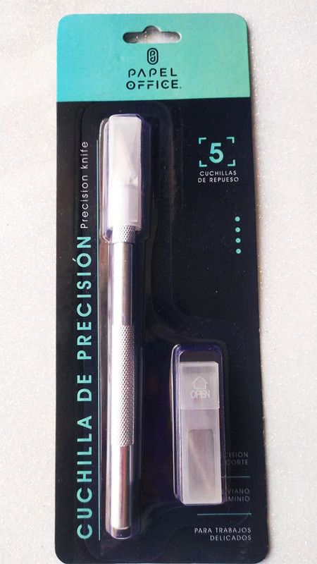 Cutter de precisión bisturí punta de lanza para arte y manualidades