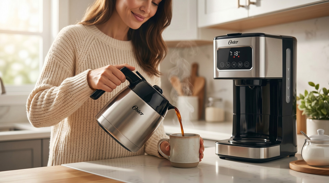 Cafetera de Goteo Oster M/BVSTDC4404 vista frontal
