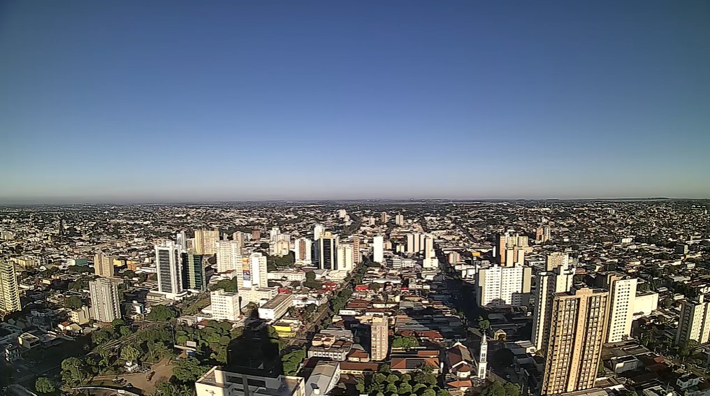 Campo Grande nesta manhã de sexta-feira