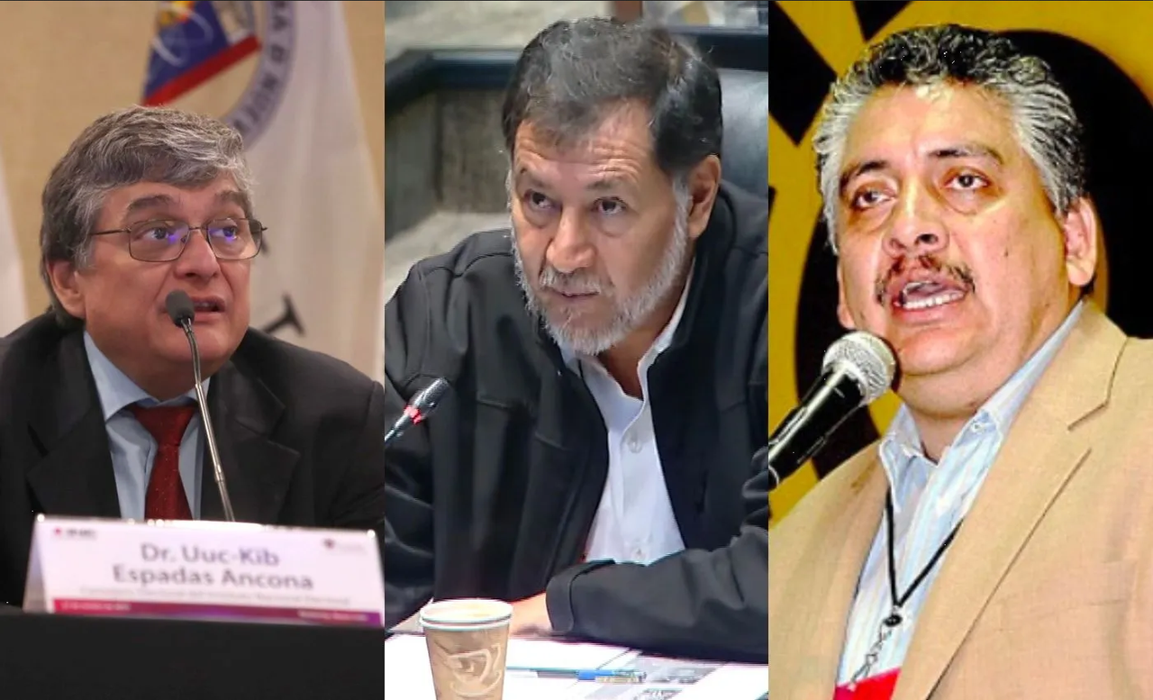Debate entre Noroña, Acosta Naranjo y Uuc-Kib Espadas durante sesión del INE