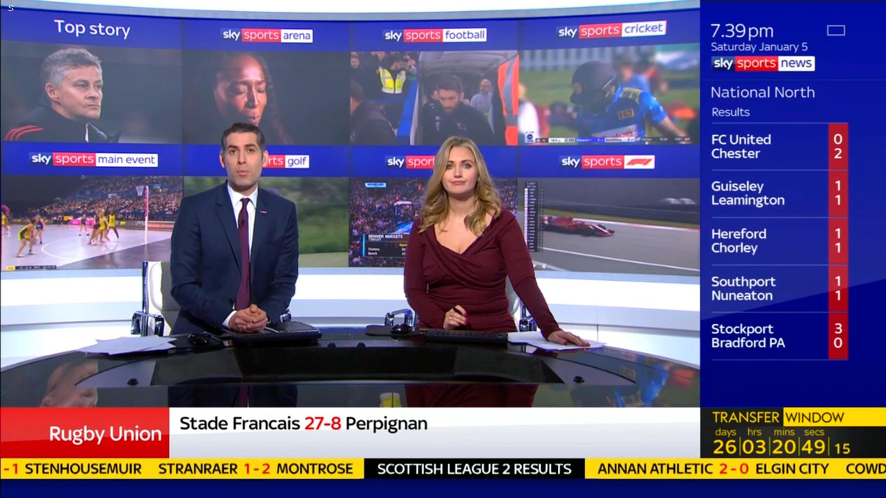 05 January - 19.00.00 - Sky Sports Tonight. Round-up of the spor