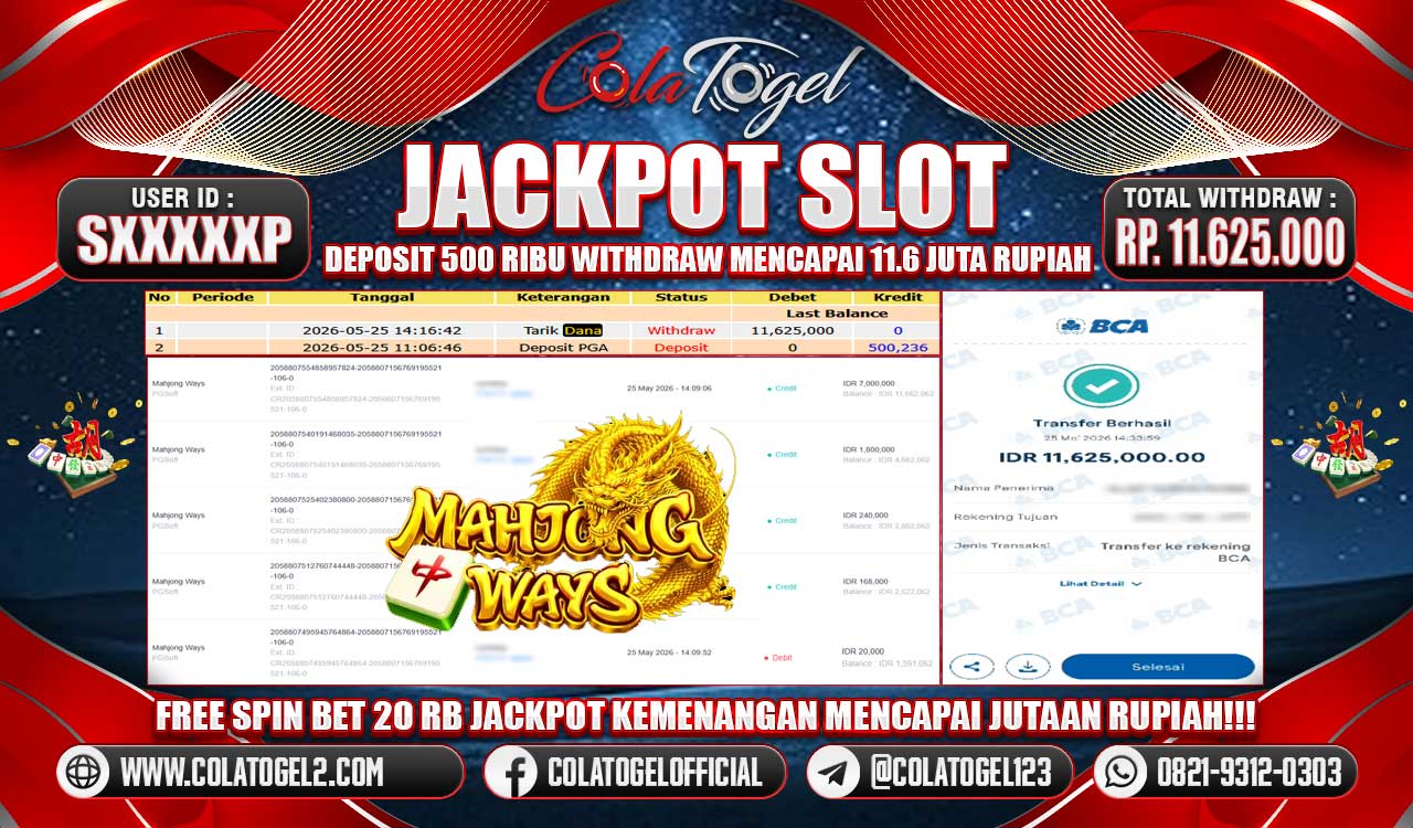 JACKPOT SLOT GACOR!!