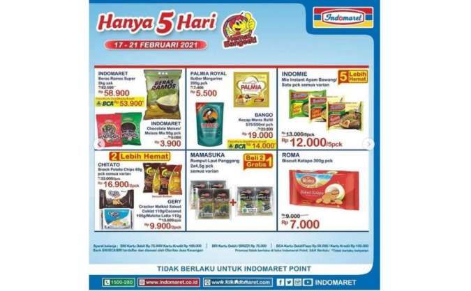 Katalog Promo Indomaret 17-21 Februari 2021