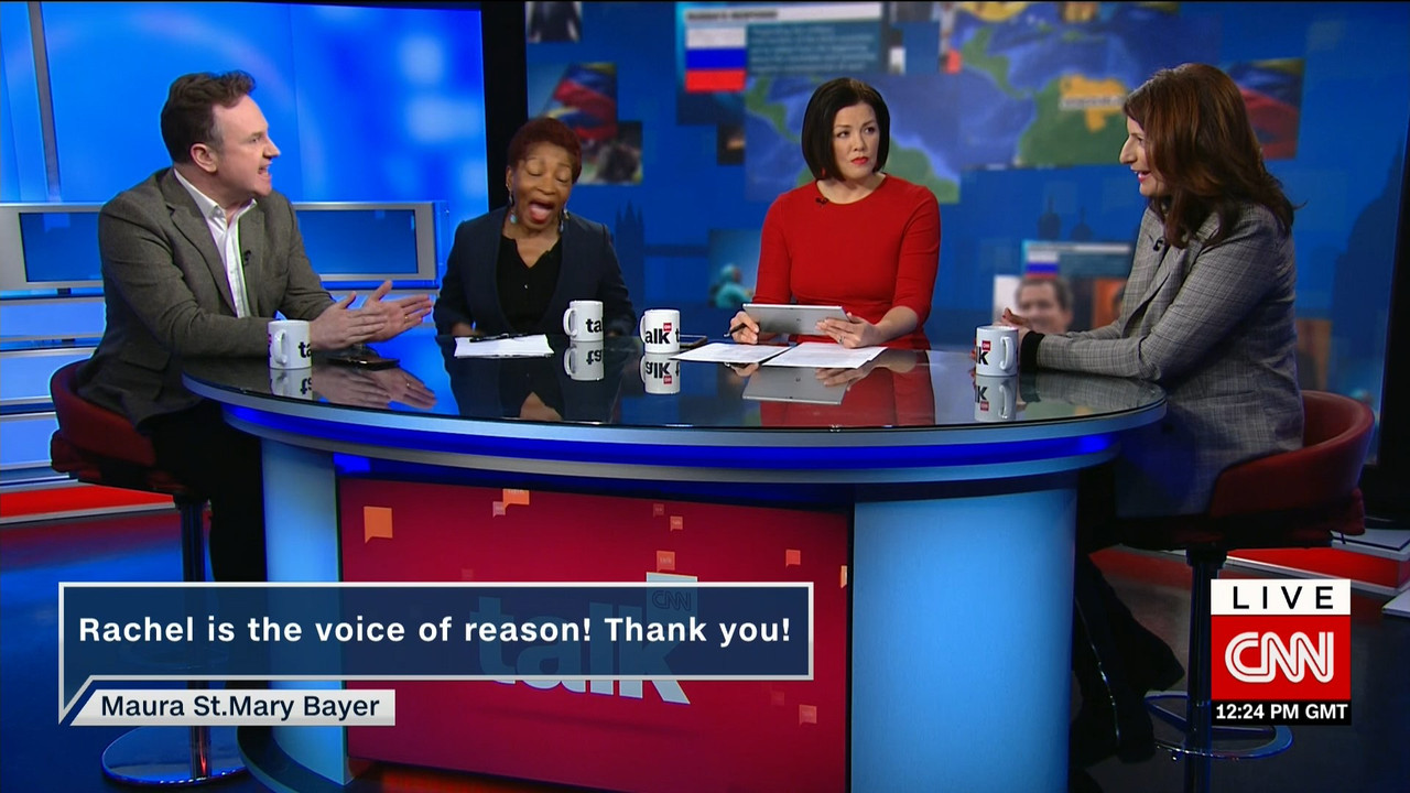 31 January - 12.00.00 - CNN Talk. CNN Talk tackles the political