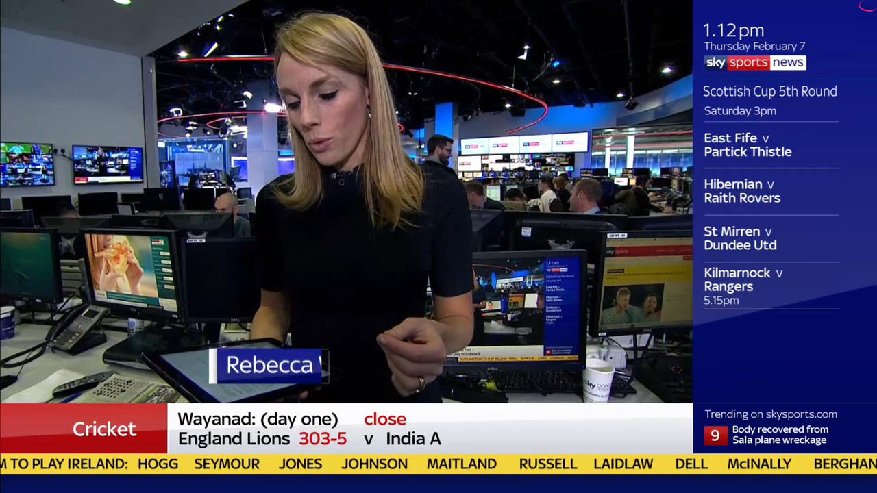 07 February - 13.00.00 - Sky Sports News. All the news from the 