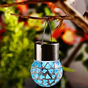 Solar hanging glass Light 81898