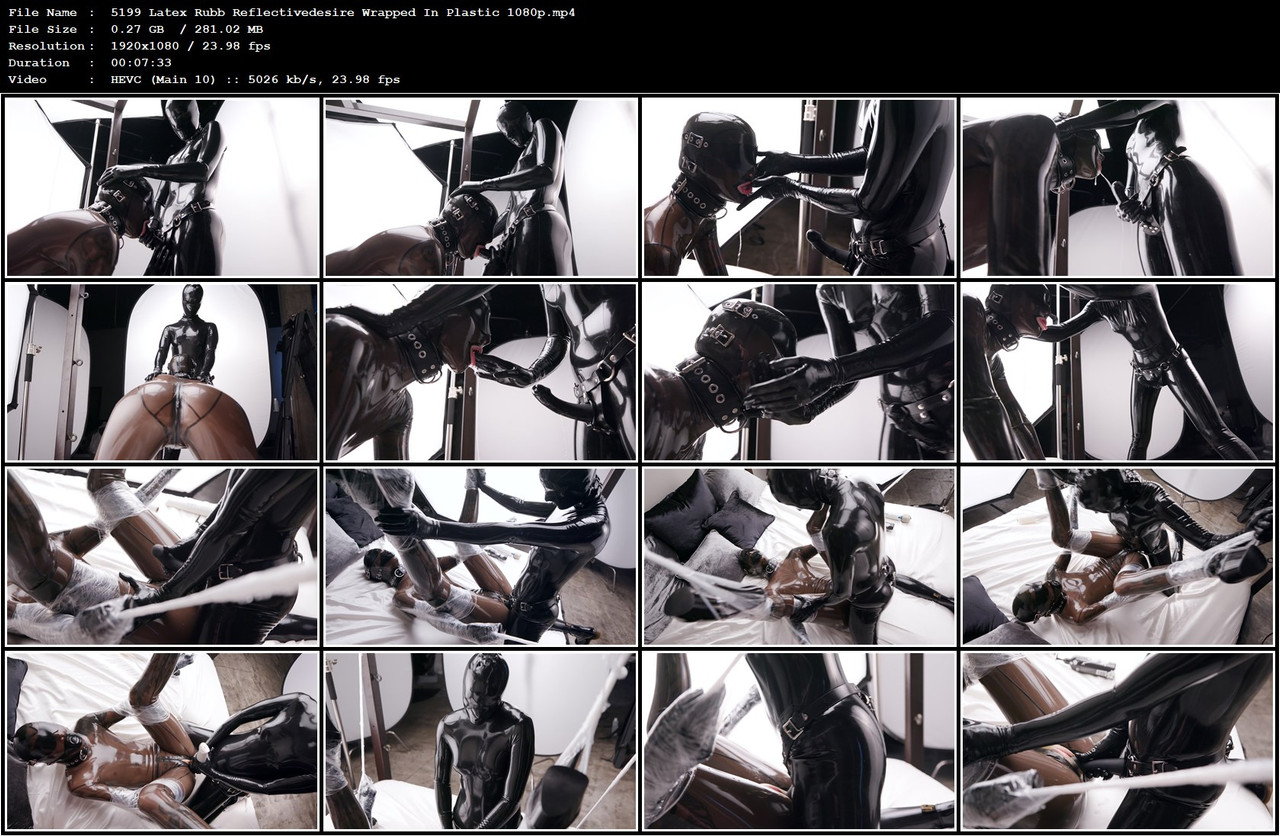 5199 Latex Rubb Reflectivedesire Wrapped In Plastic 1080p mp4