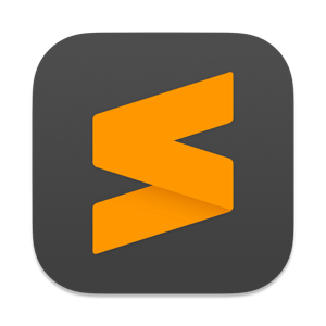 Sublime Text 4 Dev Build 4118 macOS