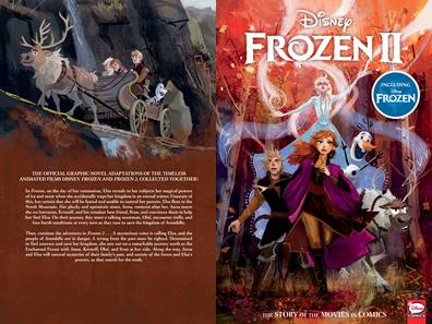 Disney Frozen and Frozen 2 - The Story of the Movies in Comics (2020)