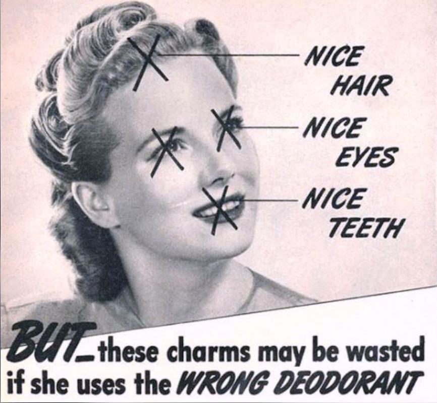 Déodorant, tout est dans